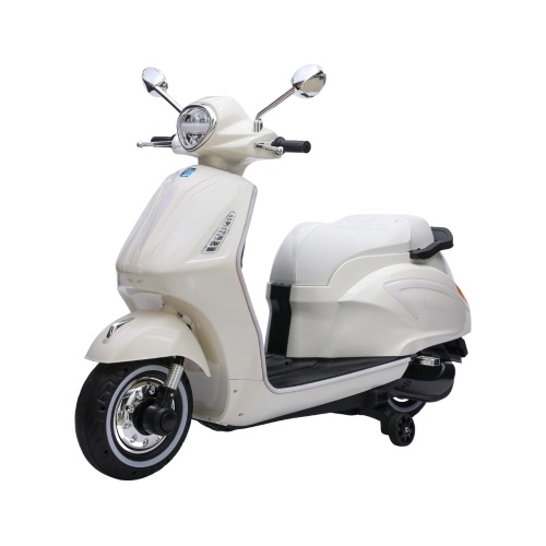 Ηλεκτρική Παιδική Μοτοσικλέτα 12V Λευκό FT1818-WHITE
